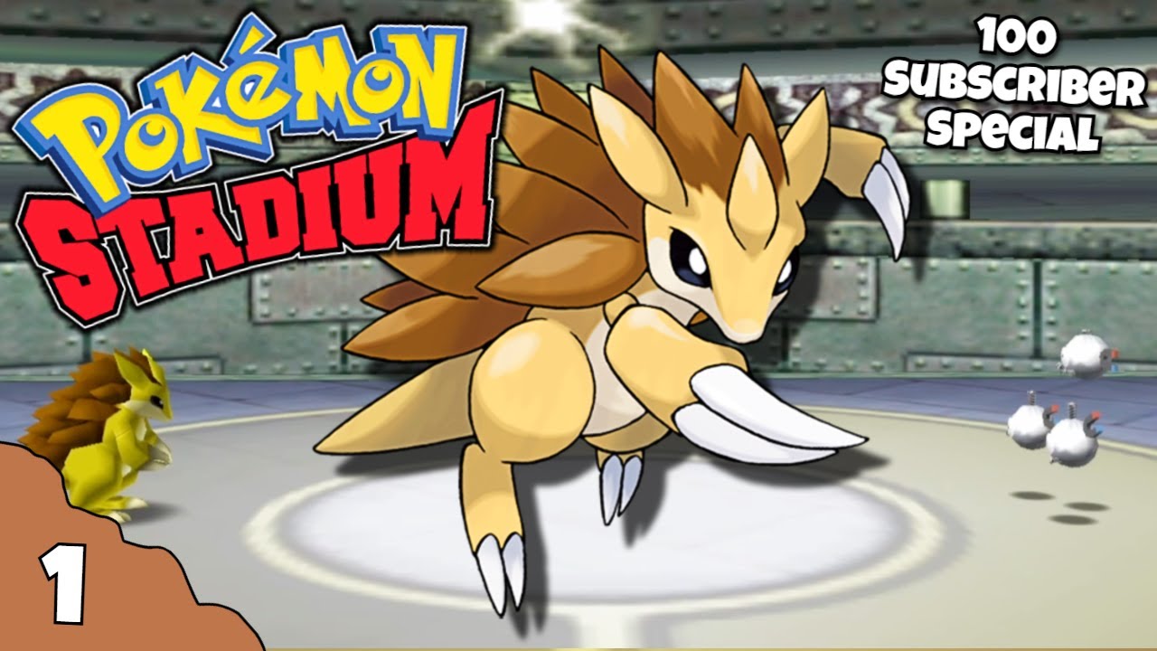 Blue Version Team vs Gym Leader Castle | Pokemon Stadium | PART 1 | 100 Subscriber Special 🎉