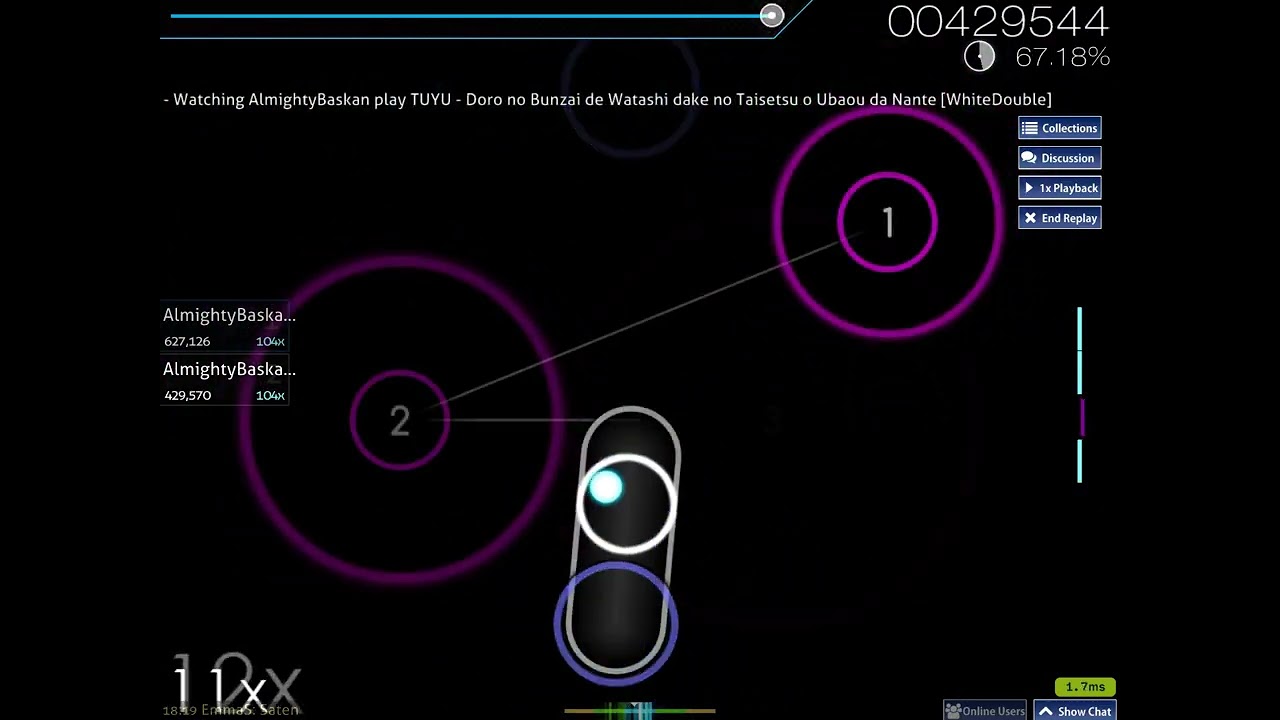 OSU MOUSE ONLY 9.08* Pass Doro no Bunzai first 9 star