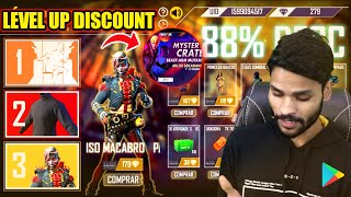 LEVEL UP DISCOUNT SHOP | MYSTERY CRATE | FREE FIRE NEWS UPDATE | FREE FIRE | SHIV GAMING |