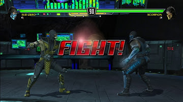MK VS DC Battles - Sub-Zero VS Scorpion