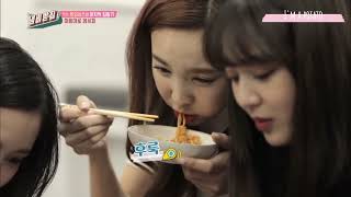 KPop idols eating mukbang