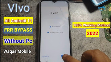 Vivo Y12A V2102 Android 11 FRP Unlock / Y12A Bypass Google lock Without Pc by Waqas Mobile