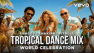 FIFA World Cup 2026 - Shaggy x Shakira x Pitbull | Waka Waka (Time For USA) | Tropical Dance Mix