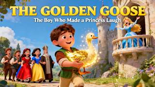 The Golden Goose Story for Kids 🪿 | Funny Grimm Fairy Tale | Bedtime Story