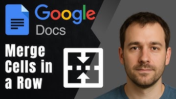 Merge Cells into a Single Row in Google Docs (2025 Table Editing Tutorial)