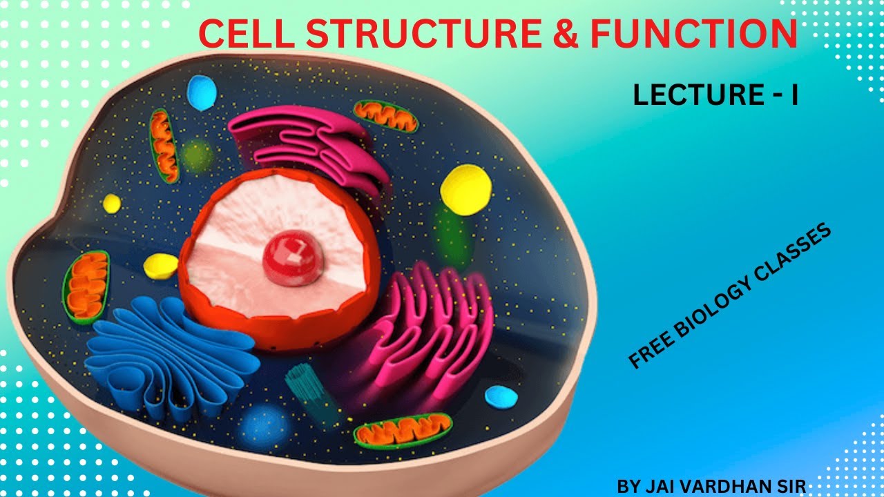 Cell structure & function Part 1 #neet | #pw | #biology | #intermediate ...