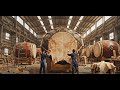 How the World’s Largest Drum Is Made from Buffalo Skin | Inside China’s Legendary Factory