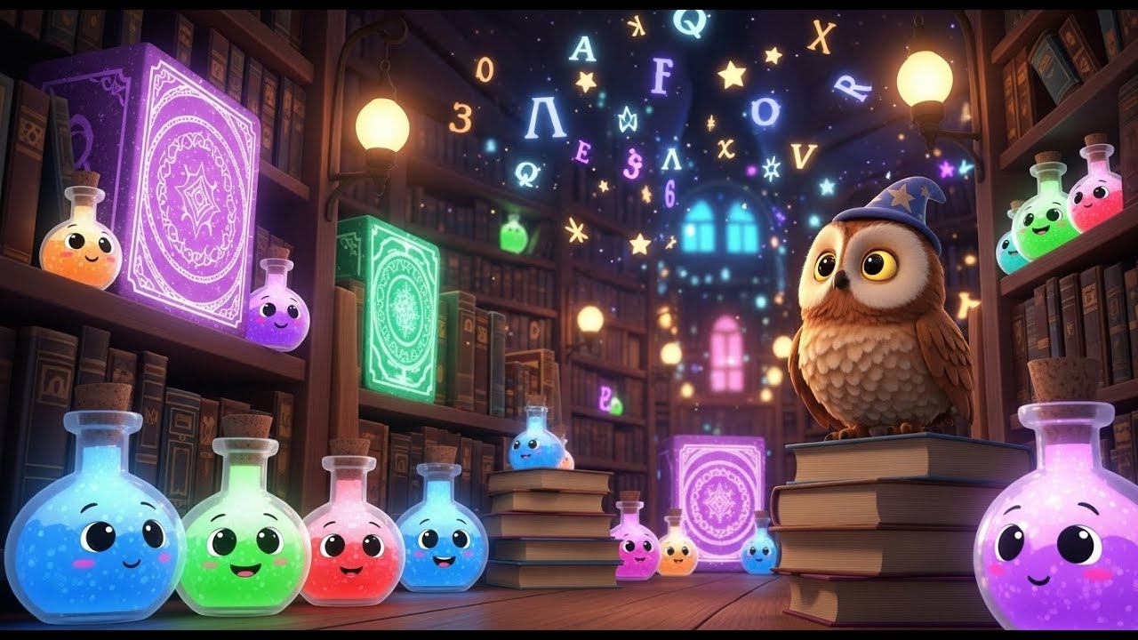 Objact Names Learn Object Names at the Enchanted Library 📚 | Kids Object Names Video ...