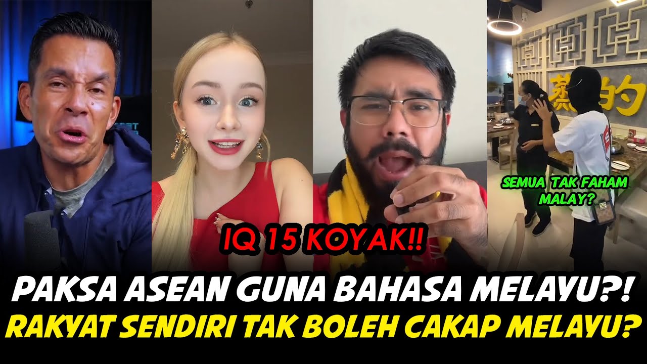 GILA‼️Malaysia Suruh ASEAN Pakai Bahasa Melayu, Eh Warganya Malah Gagap Bahasa Sendiri