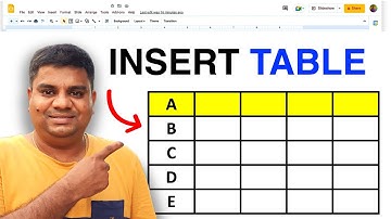 How To Make A Table In Google Slides - [ Ultimate Tutorial ]