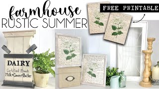 LOOK FOR LESS Farmhouse Dollar DIY Crafts BEAUTIFUL Home Decor on a Budget