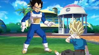 Vegeta Is Scared To See That Trunks Son Can Transform Into A Super Saiyan And More - Dbs