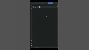 Как написать Hello World на Python