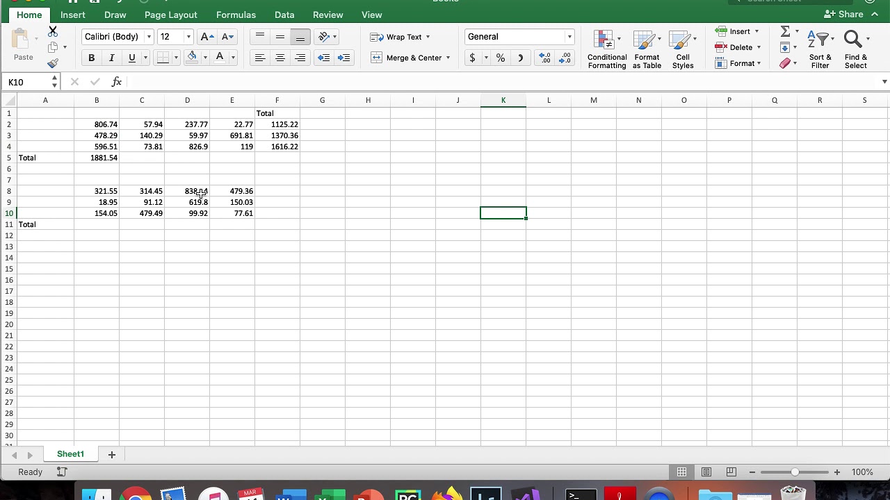 Microsoft Excel Job 02 (BTT) YouTube