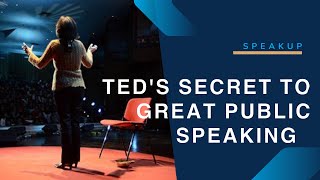 TED's Secret to Great Public Speaking by Chris Anderson | SpeakUp Responds