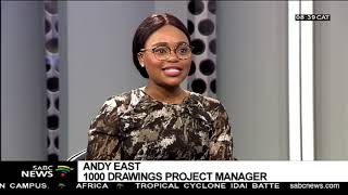 Victoria Yards hosts "Night of a 1000 drawings" art exhibition
