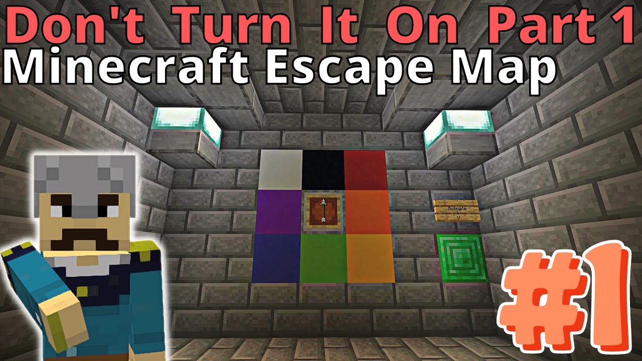 Don't Turn It On Part 1 | Minecraft Escape Map episode 1 - YouTube
