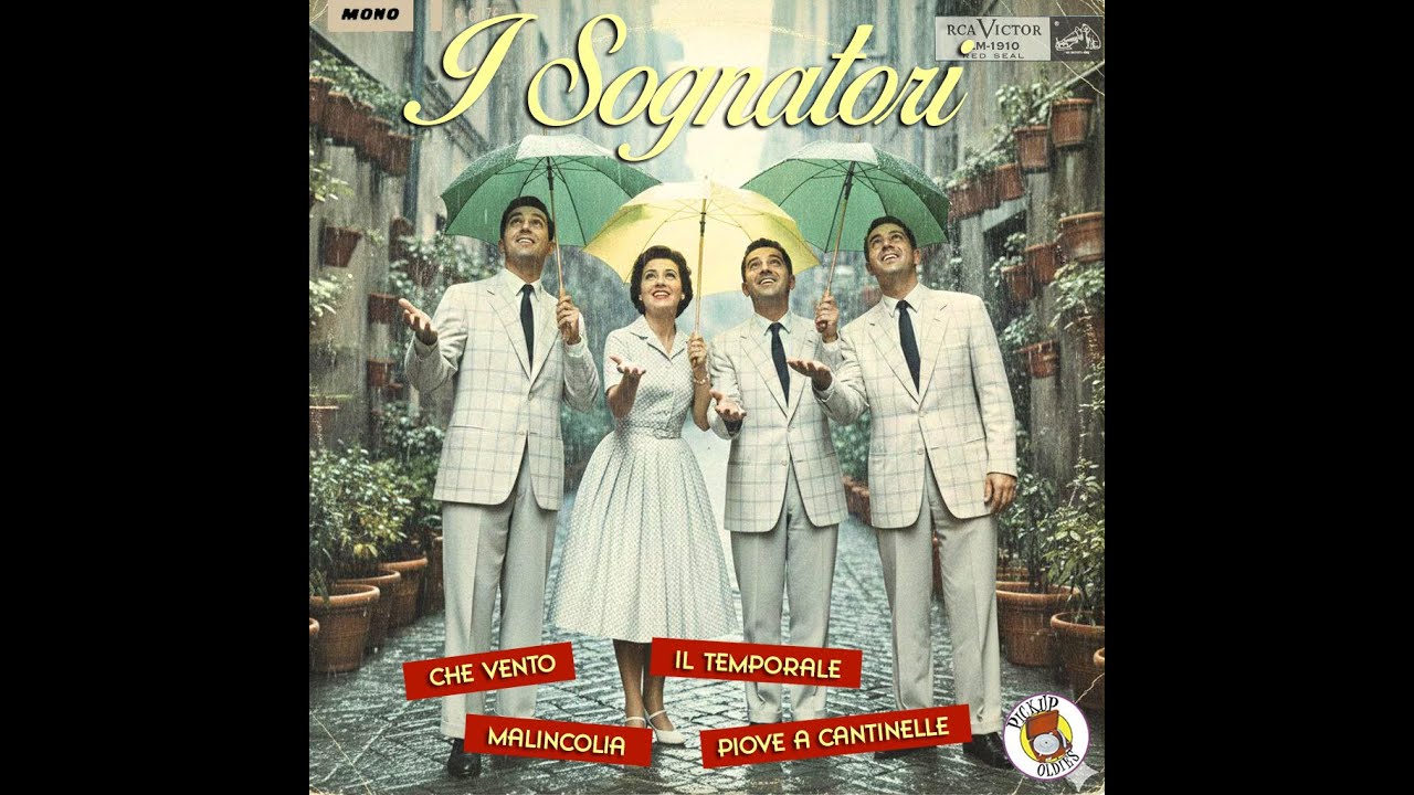 I Sognatori - Piove a cantinelle | 1959 Italian Uptempo Doo-Wop AI Restoration