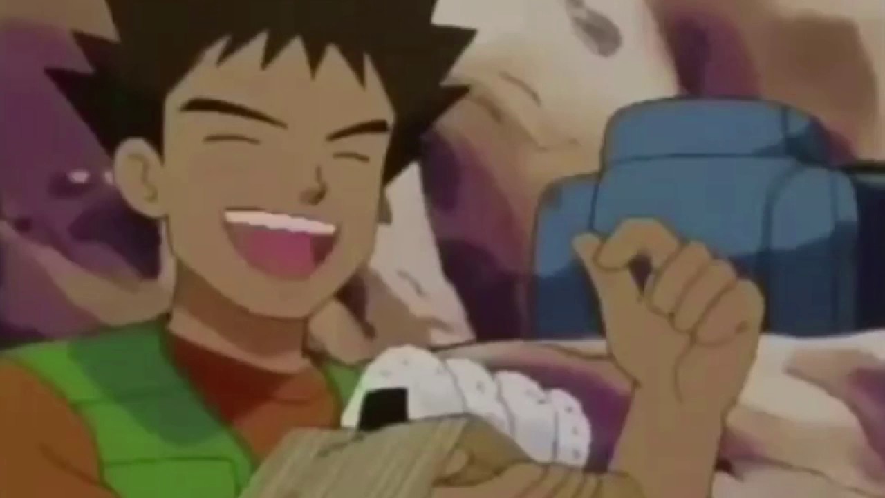 Brock just luv him a jelly filled donut