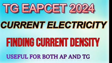 A CONDUCTOR OF LENGTH 1.5 m and area of cross section 3×10-5 m^(-2) | EAPCET 2024| PHYSICS PYQ