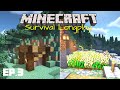 Survival Longplay Minecraft #3 - Terrace Farming, Mining & Exploring [No Commentary] 1.18