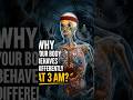 😨The Scary Truth About Your Body at 3AM🧠 What Really Happens to Your Body at 3 AM?