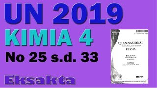 Pembahasan UN Kimia 2019 - Bagian 4 Pembahasan UN Kimia 2019 - Bagian 4