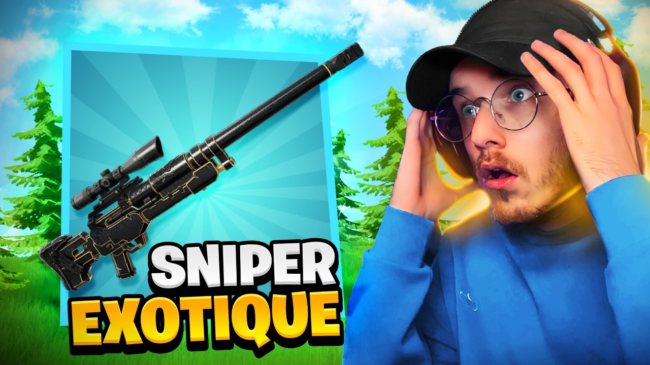 FAIRE TOP 1 avec le SNIPER EXOTIQUE du CHAPITRE 6 sur FORTNITE !