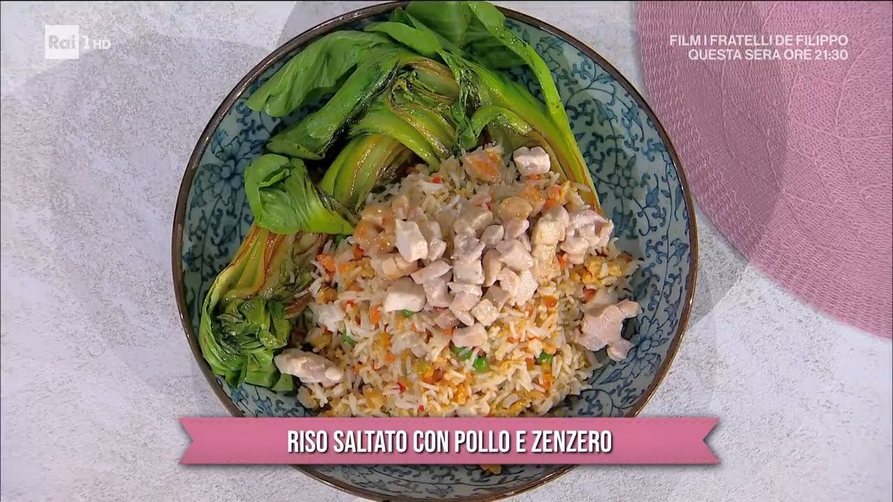 Riso al salto con pollo e zenzero - È sempre mezzogiorno - 16/01/2024