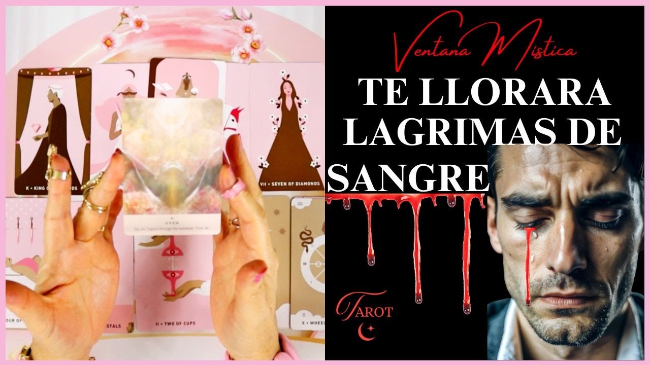 🩸😭TE LLORARA LAGRIMAS DE SANGRE😭🩸ES DEMASIADO TARDE⁉️LECTURA DE CARTAS EXACTA❤️AMOR❤️