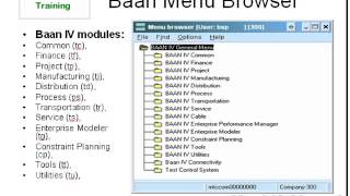 Baan ERP (Introduction) screenshot 4