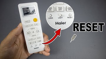 How to Reset Haier Air Conditioner Remote Control