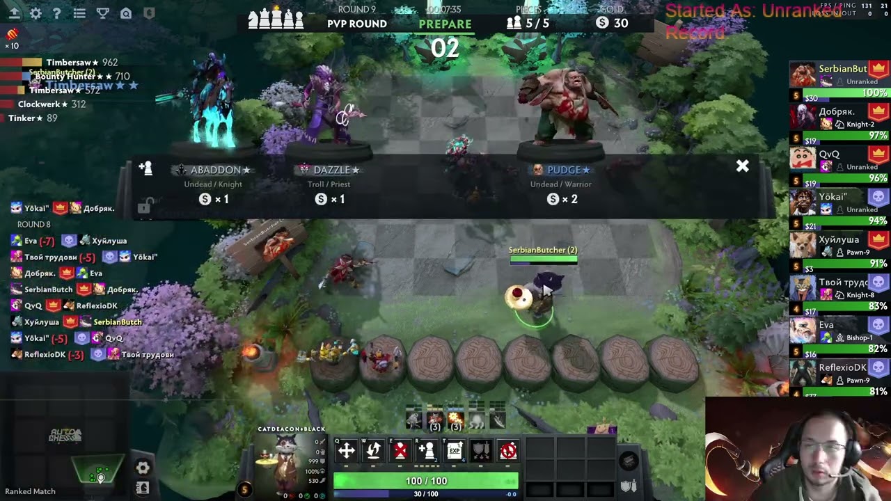 Perfect Game with Snap & Alch T3! 16.5.2023 Dota Auto Chess Ranked Game!