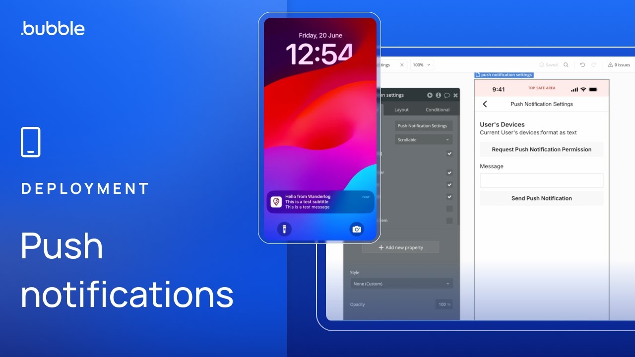 Setting up and sending push notifications (Lesson 7.7) - YouTube