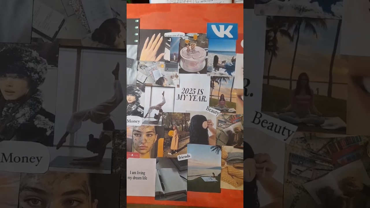 My wish board for 2025 