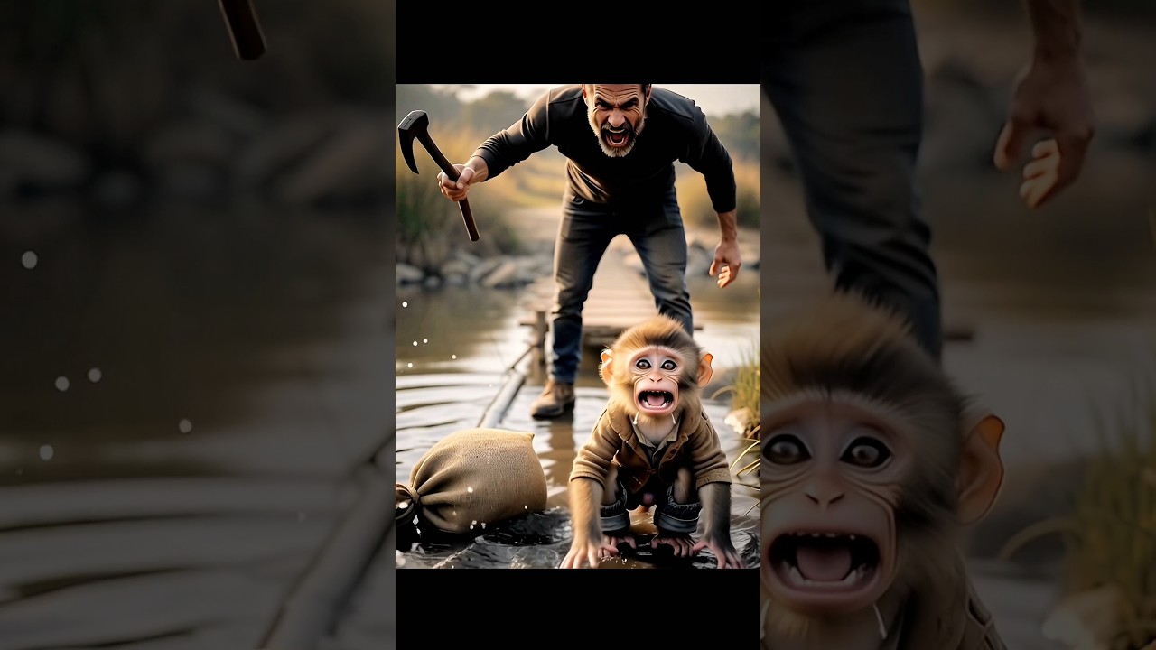 Hard Work Pays Off: Monkey's Generosity 🥺 