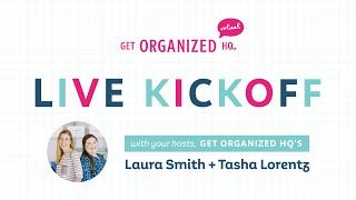 Get Organized HQ Virtual Kickoff 2024!!!!