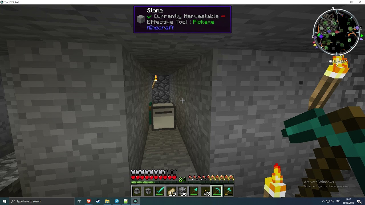ComputerCraft turtle strip mine script - YouTube