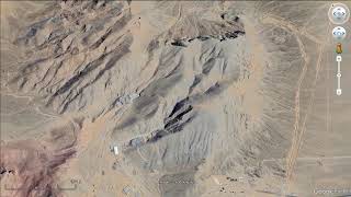 Yazd - One of Iran's Underground/ Mountain Missile Cities - A GoogleEarth View