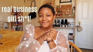 starting a business in a week! tips + timeline