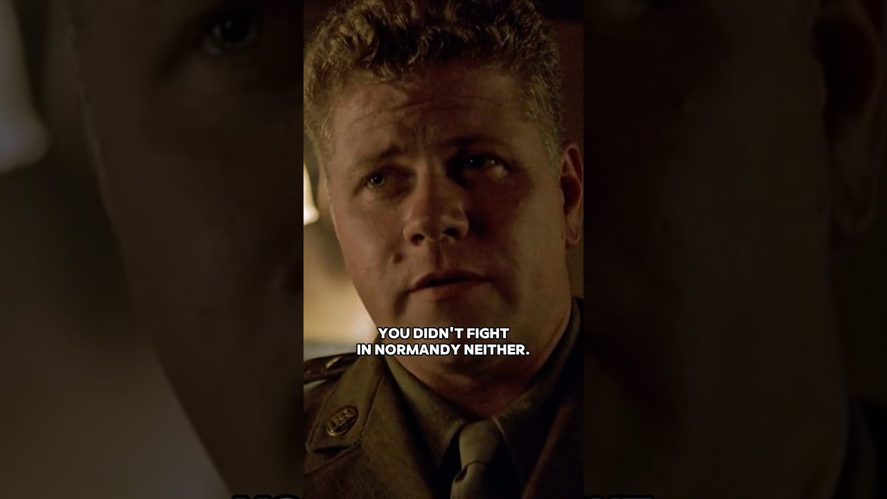 “It’s A Presidential Unit Citation.” | Band Of Brothers (2001) 