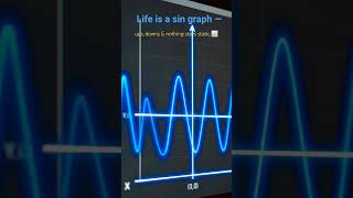 Sin x 📈#LifeGraph #RealityCheck #LifeQuotes#BrokenReality #TruthOfLife#shorts#youtubeshorts