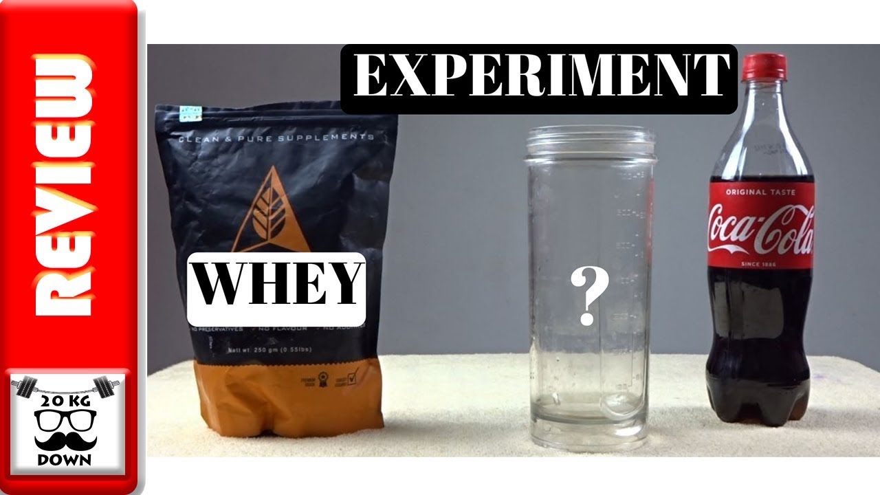 Coca Cola Whey Protein Experiment Crazy Friday Supplement Experiment