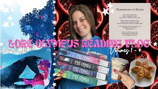 Overhyped?? 😬📚 Read Lore Olympus Vol. 1-4 With Me