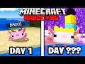 100 GIORNI COME UN AXOLOTL SU MINECRAFT HARDCORE con @locolochis  !