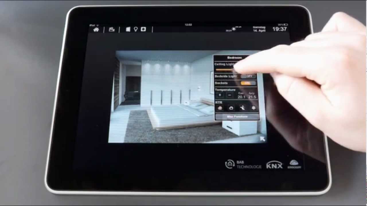 eibPort 3 Cube Vision on iPad (Light+Building 2012 #1 of 3)