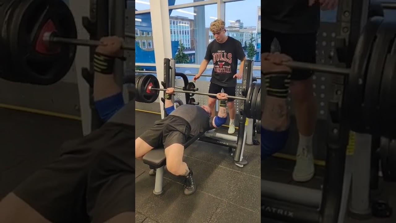 180kg bench press. 95kg BW. July 2022. 41 years old.