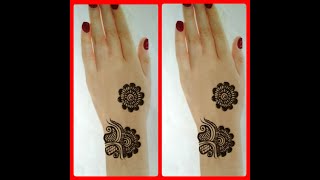 Very Beautiful Mahendi design ️ / back hand mahendi design