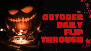 October Daily FLIPTHROUGH 2021 - Citrus Twist albums and Echo Park collection