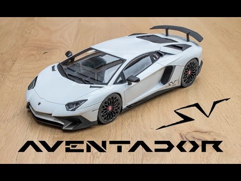 ミニカー 1/18 京商 ランボルギーニ アヴェンタドール LP750-4 SV